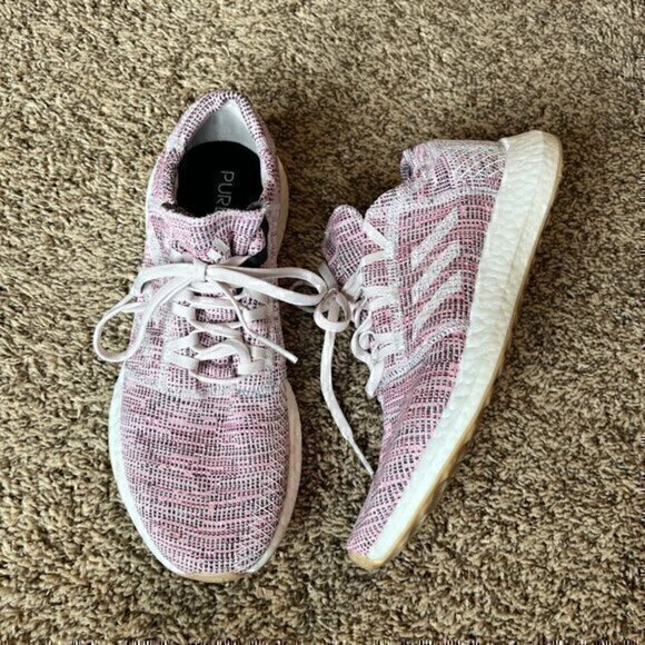 Adidas Pure Boost Go Orchid Tint running sneakers - Picture 1 of 7